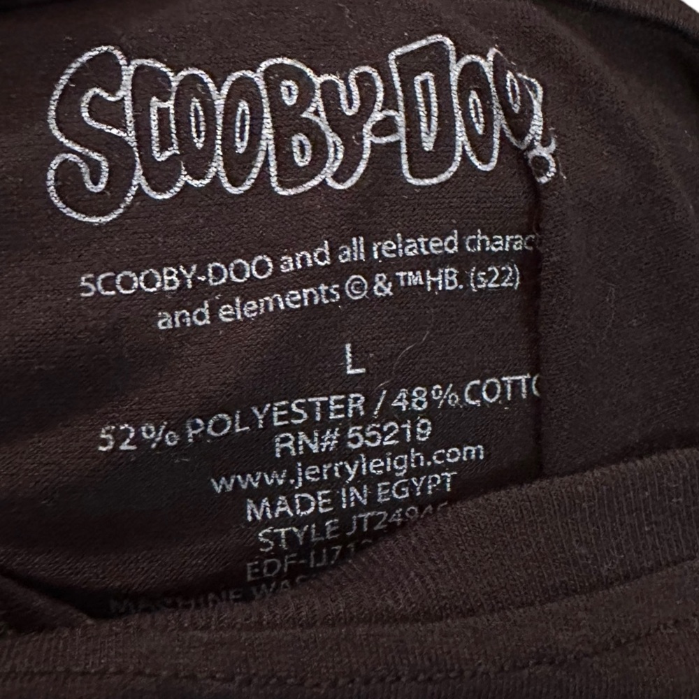 Scooby Doo Rockin Womens Large Short Sleeve T-Shirt Retro Neon - Picture 3 of 3